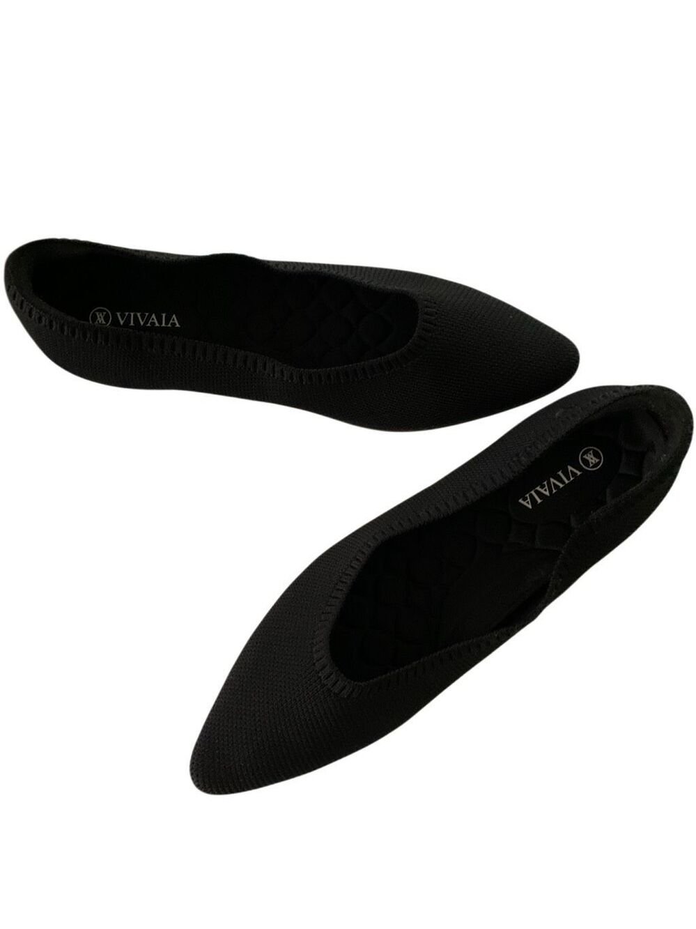 Vivaia Aria flats black women's size 39 US 8